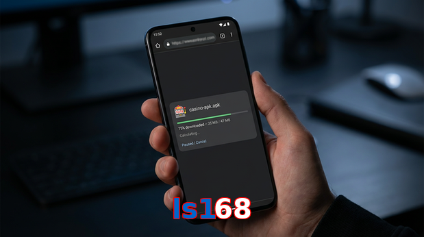 Main screen of Ls168 apk page for PK players